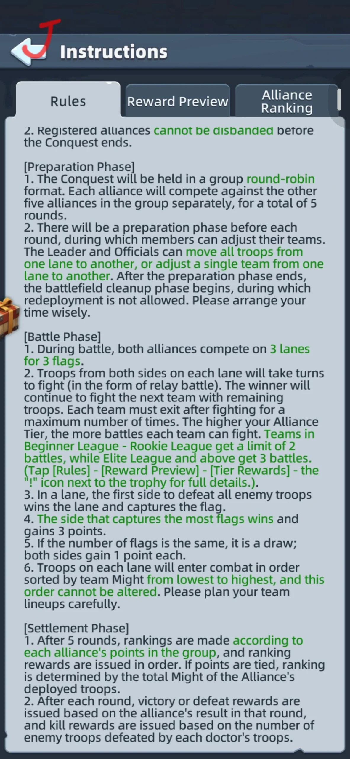 Last Asylum Plague Canyon Conquest event guide screenshot 3 of 7